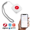 Tuya Zigbee Wireless Remote Call Button SOS/Emergency Button Caregiver Pager