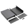 Pxyelec Aluminum Project Box PCB Enclosure Case Sand Blast Reinforced