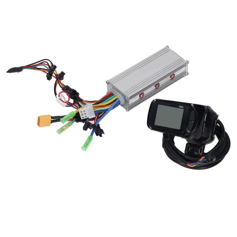 Electric Bicycle Brushless Controller Kit Electric Bike LCD Display Panel