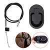 Aluminum Alloy Sofa Release Switch with Cable Recliner Hand Controller