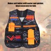 Camouflage Kids Toy Gun Clip Vest Kit Vest Clips Soft