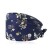 Surgical Cap Adjustable with Button Work Cap Cotton Print Sick