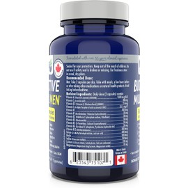 60 vcaps Bioactive Multi for Men, Full Spectrum, Multivitamin Formula, Made in Canada (60 vcaps)