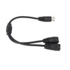 DIN 7 Pin Male to 2 DIN 7 Pin Female