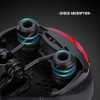 Mountain Road Bike Soft Seat Saddle with Tail Light Replacement