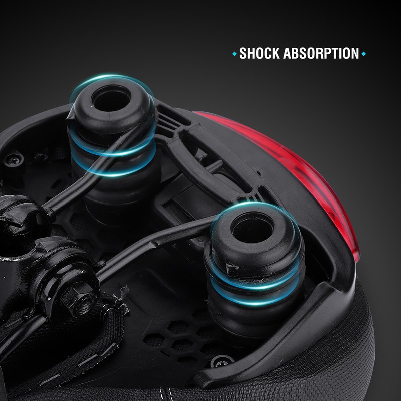 Mountain Road Bike Soft Seat Saddle with Tail Light Replacement