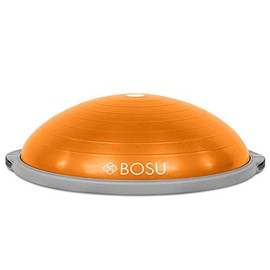 Bosu 72-10850 Home Gym Equipment The Original Balance Trainer 65 cm Diameter, Orange and Gray