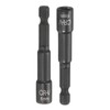 sourcing map 2Pcs 1/4" Hex Shank 6mm Magnetic Hex Socket