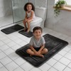 Bathroom Rugs Set 3 Piece Memory Foam Bath Mats Non-Slip