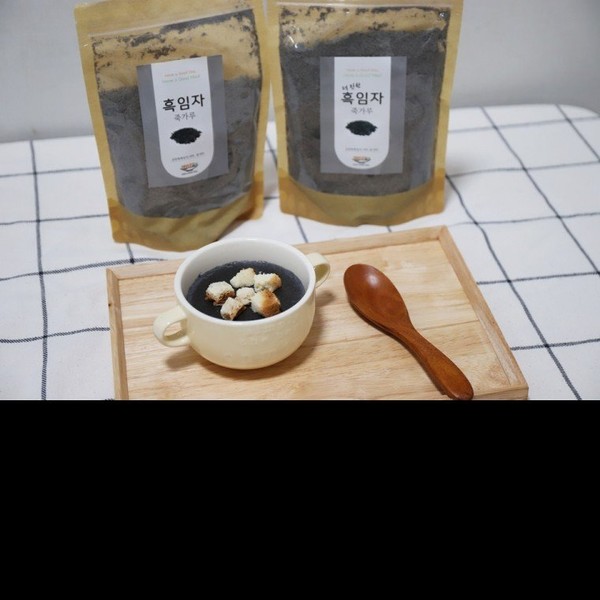 Direct production of porridge and soup, delivery to Korean restaurants and hospitals, black sesame porridge powder 1kg, black sesame porridge powder / 죽.스프  직접제조  한정식집 병원 납품 흑임자죽가루 1kg, 흑임자죽가루