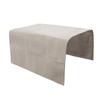 Luxurious Chenille Sofa Armrest Organiser with 3 Side Pockets, Universal