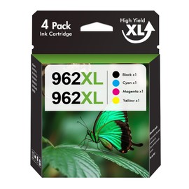 For HP 4pack 962XL Ink Cartridge For HP 962 OfficeJet Pro 9010 9016 9015 9018 9020 9025