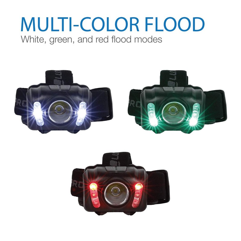 LUXPRO LED Headlamp - Bright 300 Lumen Head Lamp for