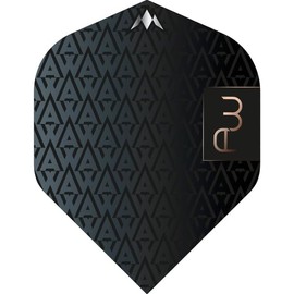 Mission Darts Mission Solo Dart Flight | No.2 Standard Shape | 100 Micron, Adam Warner, 5 Sets of 3 Flights (5XF4206)