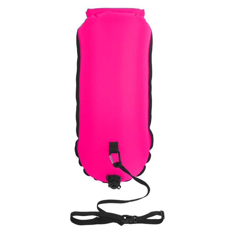 Lomo Roll Top Dry Bag Swimming Tow Float - Pink