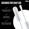 BRUSHTECH – Brushtech Foam-Tipped Baby Bottle Brush – White, Set
