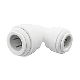 IPW Industries Inc-John Guest - Polypropylene Reducing Union Elbow Quick Connect Fitting 3/8" OD x 1/4" OD/Single Price - PP211208W