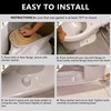 Extra Thick Toilet Wax Ring Kit with Flange and Bolts