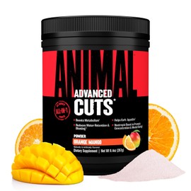 Animal Quemador de grasa termogénico en polvo Cuts – pérdida de peso para mujeres y hombres para metabolismo, energía, concentración y apoyo cerebral nootrópico con supresor del apetito de cetonas,