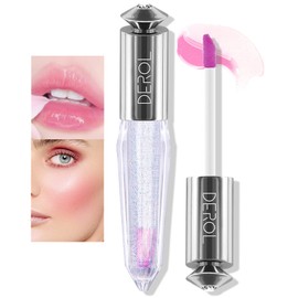 LOKFAR Rubor líquido transparente que cambia de color para mejillas y labios, rubor en gel hidratante multiusos, rubor líquido en crema transparente  