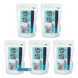 Yukishio Powdered Salt 60g 5 bags + Uchinaa Mun Sticker