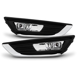 AKKON - For 2015-2018 Ford Focus OE Style Bumper Driving Fog Light w/Switch + Harness+ Bulbs