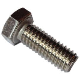Type 316 Stainless Steel Hex Head Bolts - Size 1/4-20 x 1" (pack of 25pcs) Marine Bolt Supply