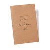 Gartner Studios Kraft Bifold Wedding Programs, Print At Home, Brown