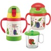 Skater SKJ6AG-A Antibacterial Ag+ Straw, Cup, Cap, Harapeko Aomushi, Made
