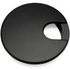 5 Pack - Cosmas 50203FB Flat Black 2-1/2" Two Piece