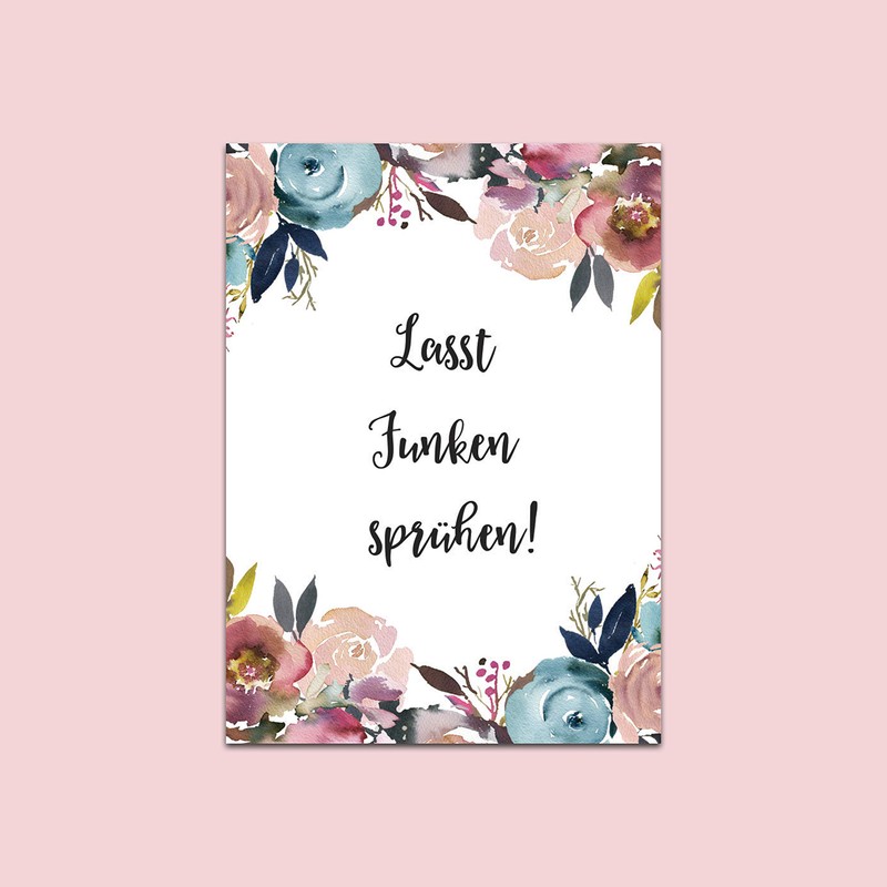 50 Sparklers Signs"Boho Wedding"