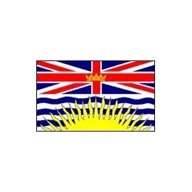 NEW 3x5 British Columbia Province Canada Flag 3 x 5
