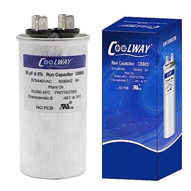 35 uF 35 MFD ±5% 370V o 440V, condensador de arranque de CA para CA CBB65r CBB65b y condensador de CA de 370 440 voltios para ventilador, bomba de calor, bomba de piscina y condensador rectilíneo