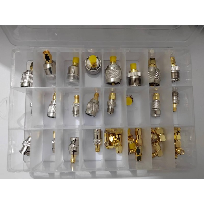 Generic 38 Types/Set SMA BNC UHF to SMA MCX MMCX