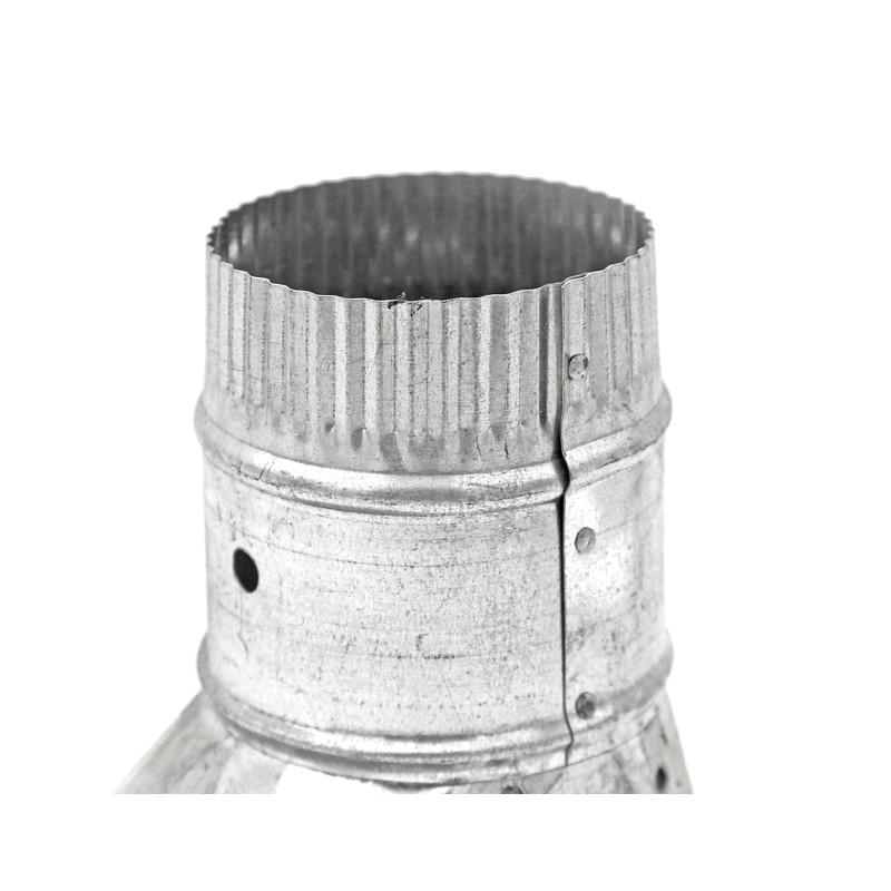 Premium HVAC Stick-on Straight Take Off Galvanized Steel Metal Duct