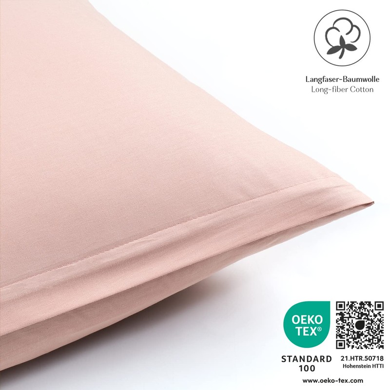 Alreya Renforcé Cushion Cover 80 x 80 cm - 100%