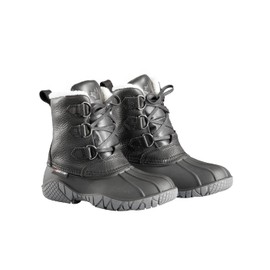 Baffin Yellowknife | Women's Boots | Low-calf Height | Available in Black, Brown color | Perfect for Winters and Snow | Snowshoe compatible | Made in Canada (Medium, Balck, numeric_7)