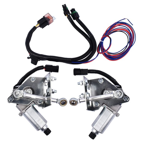GELUOXI Electric Headlight Motor Conversion Kit Replacement for Chevy Corvette C3 1968-1982