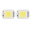 2 Pcs LED COB Chip High Power Driverless Integrated SMD