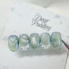 [Handmade Nail Tips] Summer Catch Nail Tips - Long Oval