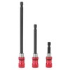 3pcs 1/4" Hex Shank Screwdriver Bit Holder Magnetic Extension Screwdriver