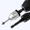 Driak Keyless Drill Chuck Collet Conversion Adapter 2.35mm Shaft Capacity