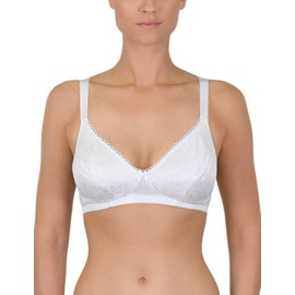 Naturana Women's Padded Soft Cup Bra, White, 40A