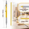 Enhon 2mm Mechanical Carpenter Pencil Set with 12 Marker Refills
