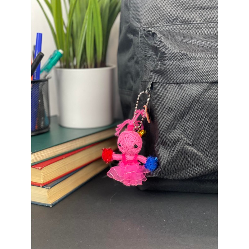 Watchover Voodoo 3-Inch Hey Sister Go Sister Keychain - Handcrafted