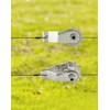 QWORK in-Line Strainer Tensioner, Heavy-Duty Wire Strainer with Compression Clip