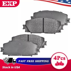 EXPPOWER Front Brake Pads For 20-22 Corolla Hybrid 2016-2022 Prius 2006-2018 Yaris D1184