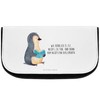 Mr. & Mrs. Panda Penguin Book Cosmetic Bag, White, Hand