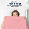 Rohi Microfibre Super King Flat Sheet Pink – Comfy Soft