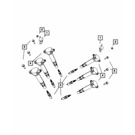 Genuine Mopar Spark Plug 68303923AA